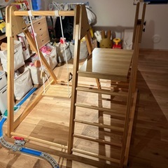 木製室内ジャングルジム！の画像