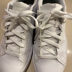 プーマ　白スニーカー24.0センチの画像