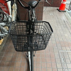 27インチ　外装6段変速　LEDオートライト付き　ブラックの画像