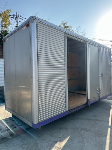 中古アルミコンテナ