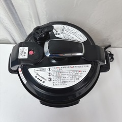 I673 🌈 D&S 電気圧力鍋 2.5L レッド ⭐ 動作確認済 ⭐ クリーニング済の画像