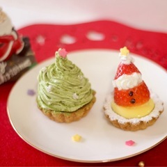 あの有名なミニタルトをクリスマスバージョンで🎅🌿