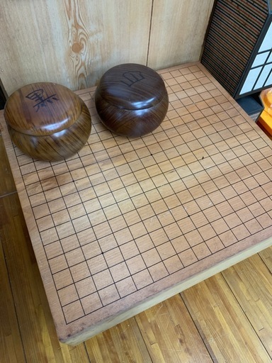 囲碁好きに！木製碁盤セット✨練習用・入門用にもぴったり」 (425rina