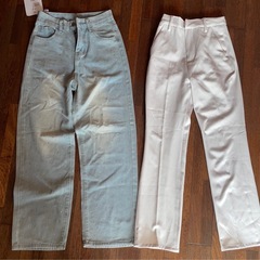 👖パンツ5本(moussy AZULなど)の画像