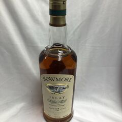 【ジャングルジャングル石津店】未開栓 　ウイスキー　ボウモア BOWMORE　12年 旧ボトル カモメラベル 750ml 　43％ スコッチ ウイスキー 洋酒 古酒 　堺市 西区 東区 北区 南区 堺区 石津の画像