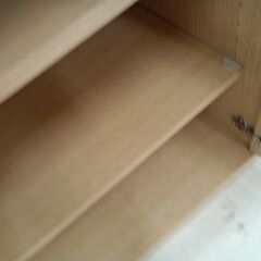 リユースのサカイ栃木店★ジモティ割あり★  レンジ台 ライトブラウン W60×D44×H91.5 クリーニング済み TC11809の画像