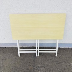 パタパタデスク PST-8040 折りたたみ机　山善の画像