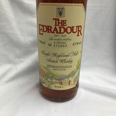 【ジャングルジャングル石津店】未開栓 　ウイスキー　エドラダワー10年 THE EDRADOUR Aged 10 years 43% 古酒 　スコッチ シングルモルト　堺市 西区 東区 北区 南区 堺区 石津の画像