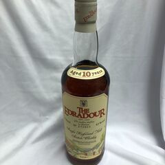 【ジャングルジャングル石津店】未開栓 　ウイスキー　エドラダワー10年 THE EDRADOUR Aged 10 years 43% 古酒 　スコッチ シングルモルト　堺市 西区 東区 北区 南区 堺区 石津の画像