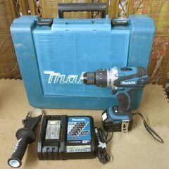 マキタ 充電式震動ドライバドリル HP458DRFX 本体 充電器 18V makita 札幌市北区屯田の画像
