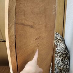 姿見　全身ミラー　木製　カントリー家具の画像