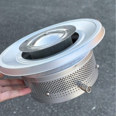 灯油ストーブ　コロナ☆SL6620 ホワイト色　置台付きの画像