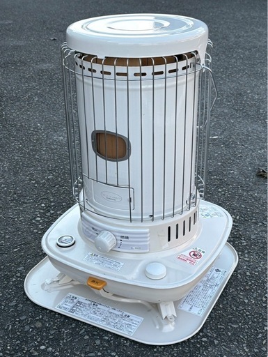 灯油ストーブ　コロナ☆SL6620 ホワイト色　置台付き