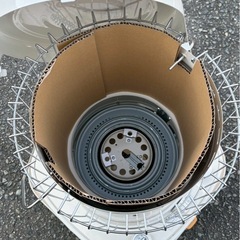 灯油ストーブ　コロナ☆SL6620 ホワイト色　置台付きの画像