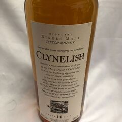 【ジャングルジャングル石津店】未開栓 　ウイスキー　クライヌリッシュ 14年 花と動物 700ml 43%　堺市 西区 東区 北区 南区 堺区 石津の画像