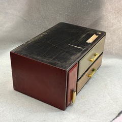 中古　木製小箪笥　昭和レトロ　かわいい　アンティーク　ヴィンテージ　家具の画像