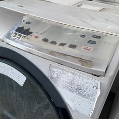 【ジャンク/通電確認済】 ボロボロの洗濯機（部品取り/清掃用/リサイクルに）の画像