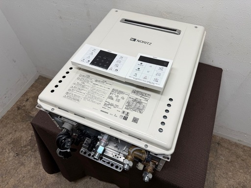 ノーリツ　NORITTZ　ガス給湯器　リモコン付き　都市ガス　２０２２年製　SRT-1660SAWX-2　②