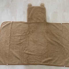 交換も🉑あったかい　くまさんポンチョ　子供用の画像