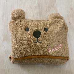 交換も🉑あったかい　くまさんポンチョ　子供用の画像