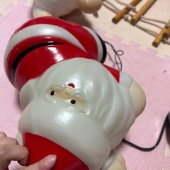 訳あり！ミニ はしご サンタ イルミネーションの画像