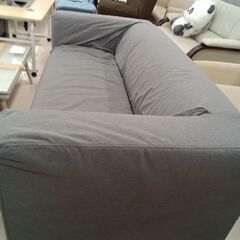 リユースのサカイ栃木店★ジモティ割あり★  ソファー グレー W175×D85×H65 クリーニング済み TC11813の画像