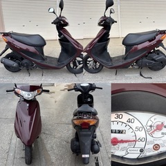 ⭐️アドレスV50高年式モデル❗️低燃費FI⭐️バッテリー・プラグ・オイルなど新品交換で快調です⭐️50cc原付スクーター⭐️の画像