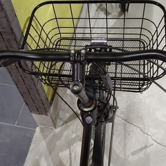 ステップクルーズｅ　回生充電機能付き　26インチ　電動自転車 ブリヂストン　ブラックの画像