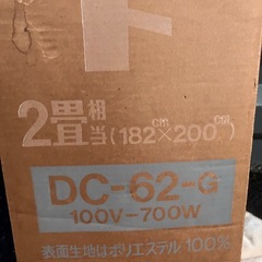 早い者勝ち無人受け渡し　無料　カーペット2畳用の画像