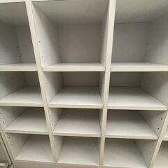 【ジャングルジャングル滋賀草津店】ジモティ来店特価‼ 本棚 ホワイト J-251227の画像