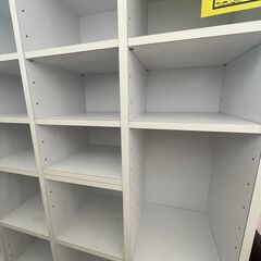 【ジャングルジャングル滋賀草津店】ジモティ来店特価‼ 本棚 ホワイト J-251227の画像