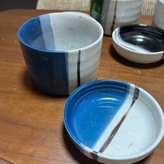 和食器　蓋付き　5色カラー　の画像