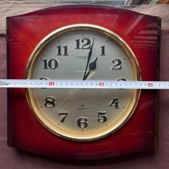 壁掛け時計　CITIZEN クオーツの画像