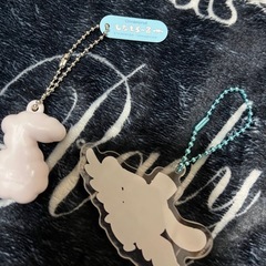 未使用 サンリオ シナモロール キーホルダー 2個セットの画像