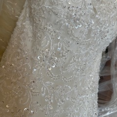 YNS WEDDING Aラインマーメイド　ウェディングドレスの画像