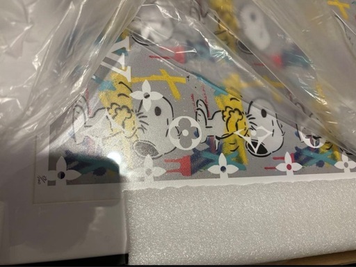 ルイヴィトンモチーフSNOOPY額装　100枚限定品