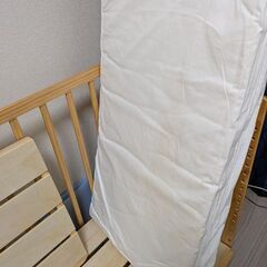 【中古】大和屋　ベビーベッド　そいねーる　ロング　ムーブの画像