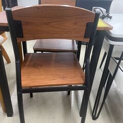 【ジャングルジャングル滋賀草津店】ジモティ来店特価‼ ダイニングセット 2人用 ブラウンJ-251228の画像