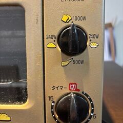オーブントースター　かなりの使用感ありの画像