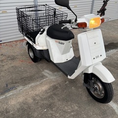 ホンダ ジャイロ TA01 後期 最終型 2スト 3輪車 新品バッテリー　実働 原付 キャノピー ミニカー　 の画像