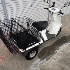 ホンダ ジャイロ TA01 後期 最終型 2スト 3輪車 新品バッテリー　実働 原付 キャノピー ミニカー　 の画像