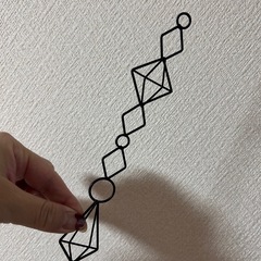 ダイヤ型オーナメント　雑貨の画像