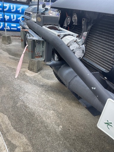 ワンオフバンパー、ウインチセット　ランドクルーザー80