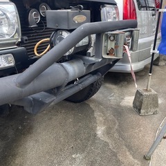 ワンオフバンパー、ウインチセット　ランドクルーザー80の画像