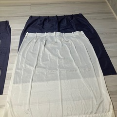 遮光カーテン　レース付き　の画像