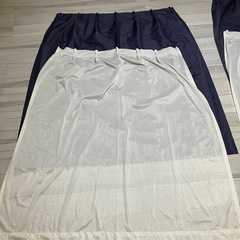 遮光カーテン　レース付き　の画像