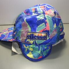 087　エレッセキャップ ellesse エレッセ キャップ  耳当て付き 日本製 送料込みの画像
