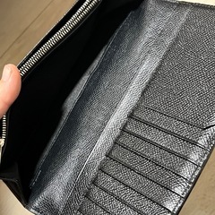 BALLY ストライプデザイン 長財布の画像