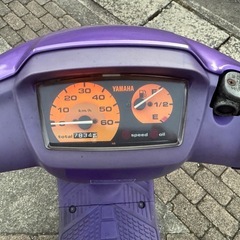 【レストア済】 YAMAHA JOGZ 規制前 ２スト 黄ナンバー登録の画像