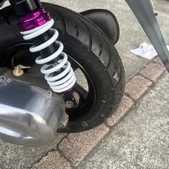 【レストア済】 YAMAHA JOGZ 規制前 ２スト 黄ナンバー登録の画像